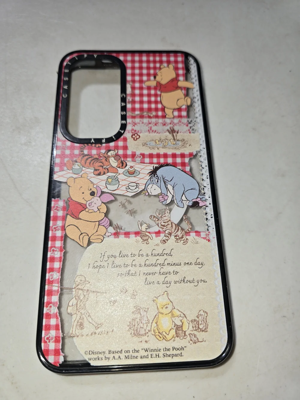 Castefy, Winnie the Pooh, Galaxy Samsung S24+,  Decorative Phone Case,